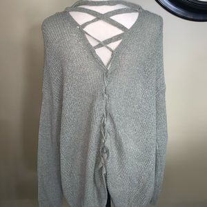 Sage green cardigan, Medium. Gently used.